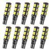 2X T10 W5W 5050 13SMD 9SMD White Interior Lights LED Car Light Wedge Reading Lamp Bulbs Super Bright DC 12V