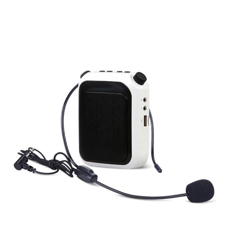 3.5mm Plug Headset Microphone Head-mounted Portable Lecture Teach Headset Mic Voice Amplifier Lightweight Over Head for Teachers