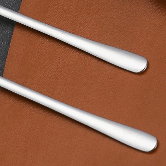 5 Pcs Appetizer Dessert Forks Stainless Steel Salad Fruit Tasting Forks Multi-functional