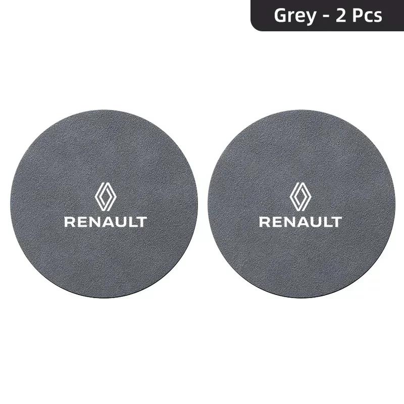 2PCS Car Coaster Cup Holder Anti-slip Accessories For Renault DACIA Fluence Scenic Loguna Logan Twingo Clio Captur ZEO PP25