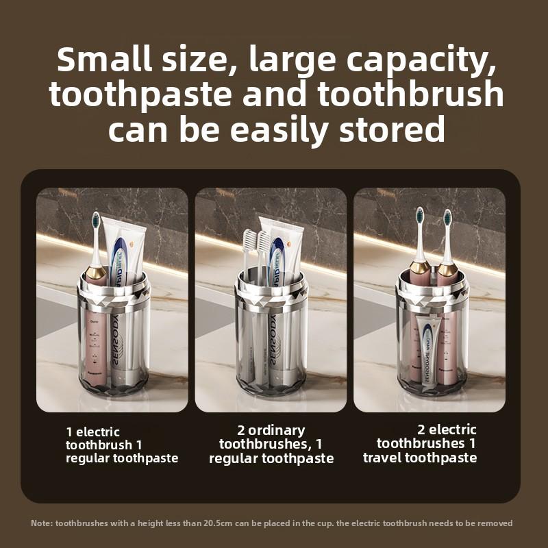 Travel mouthwash cup portable washing set brushing cup electric toothbrush storage box essential artifact for travel