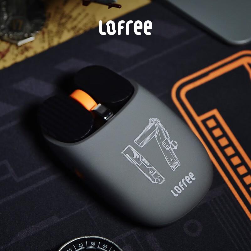 LOFREE EH112S Shandong Aircraft Carrier DOT Wireless Mechanical Keyboard & Mouse Combo
