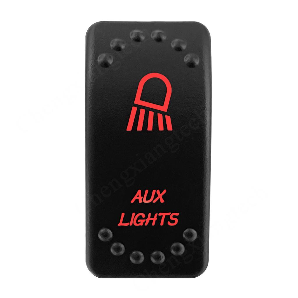 12V 20A Red Led Light Spot Lights Bar Rocker Switch Waterproof Toggle for Car Boat Marine ARB/CARLING/NARVA/4x4 Switch Replace Battery Switches5