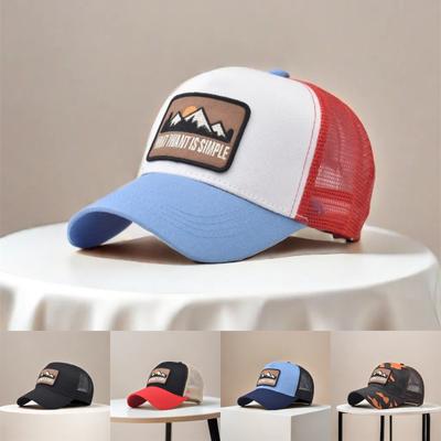 Gorra de Malla Transpirable Bordada para Hombres y Mujeres, Gorra de Béisbol con Visera, Sombrero para el Sol para Deportes al Aire Libre, Ciclismo, Viajes, Gorra de Padre