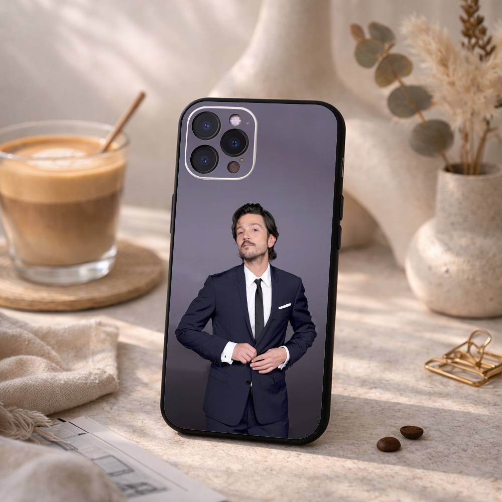 D-Diego L-Luna Phone Case For iPhone17 16 15 14 13 12 11 Pro Max Plus,5G Soft Black Case