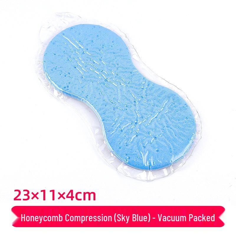 Large Honeycomb High-Density Car Wash & Wax Sponge - 8-Shaped Compressed Block