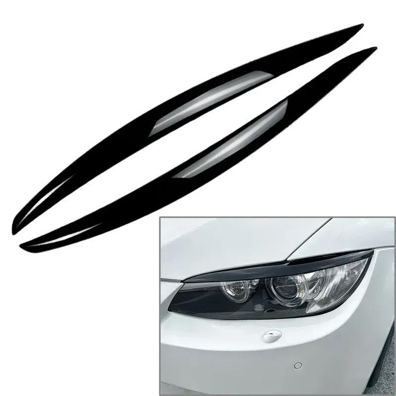 Car Headlight Headlamp Eyelids Eyebrow Cover Decoration Trim for BMW E92 E93 3 Series 2 Door Couple M3 2005-2013