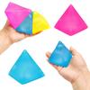 New frosted pyramid malt sugar pressure reducing malt sugar kneading and relaxing toy for children
