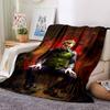 Joker'S Transformation Flannel Blanket Super Soft Warm Cozy Blanket For Sofa Bed Office Travel Allseason Home Decor Gift