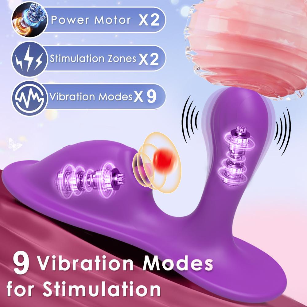 Sitz- und Fahrvibrator APP-Steuerung G-Punkt-Massagegerät Klitorisstimulator Dildo Analplug Vaginaler Orgasmus Masturbation Erwachsene Wasserdicht Sexspielzeug Paare