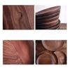 Wooden Dish Holder Dinnerware Beech Snack Dessert Plates Tableware Serving Tray Dinner Plate