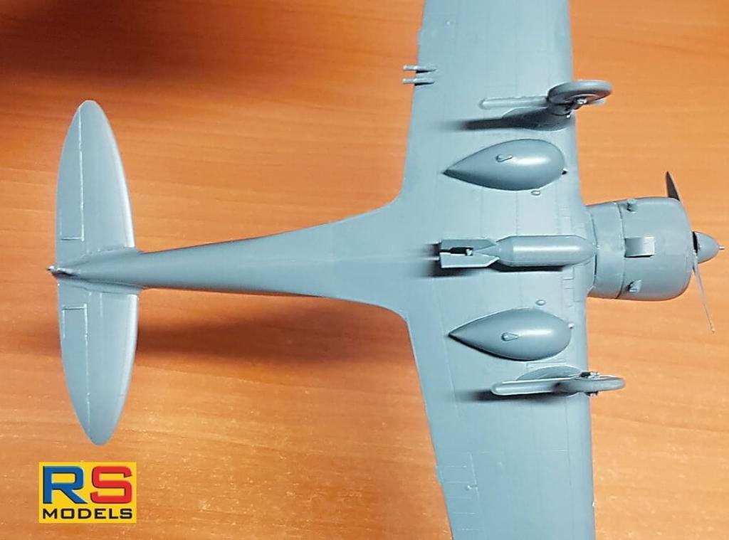RS Models Japanese Army Manchuria Type 2 Advanced Trainer Plastic Model Kit 48006 1/48 Ki-79 (Model B)