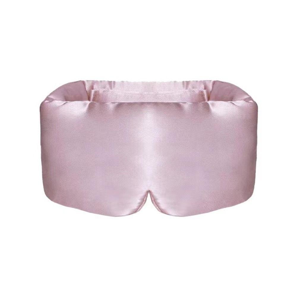Soft Sleeping Mask Eyepatch Adjustable Headband Eyeshade Patch  for Travel & Nap