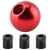 EBTOOLS Car Gear Shift Knob, Universal Manual Knob Circular Spherical (Red)