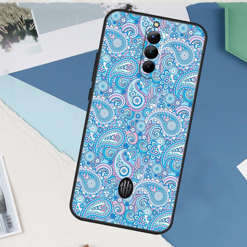 Paisley Pattern Case For ZTE Nubia Red Magic 9 10 11 8 8S 9S 10S Pro Plus 6 7 6S 7S Pro 5G 6R 10 Air Cover