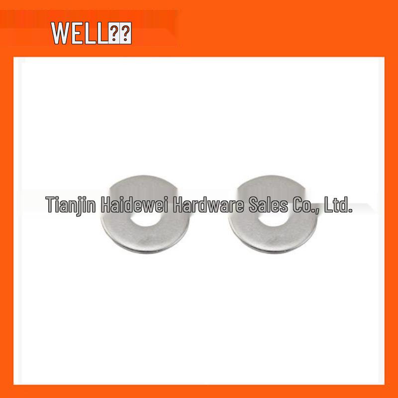 American Style 304 Stainless Steel Flat Washer - Large Metal Spacer, Sizes: 1/4", 5/16", 3/8", 1/2"