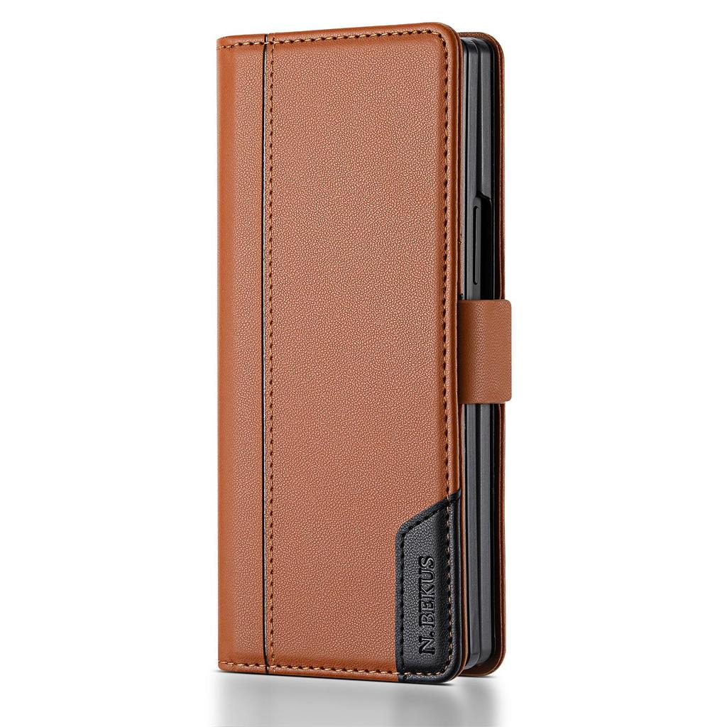 Magnetic Flip Card Slot Case for Samsung Galaxy Z Fold Series (3 to 7)