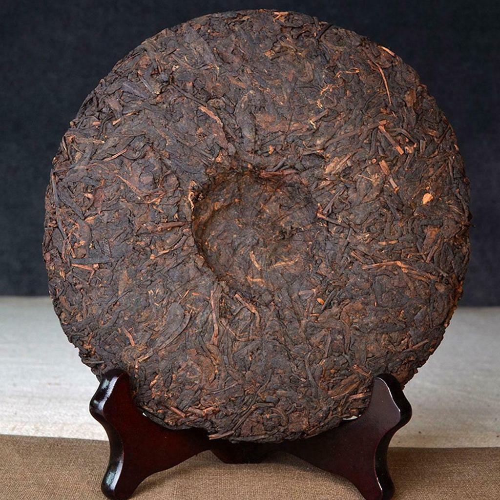 Bio-Reifer Pu-Erh-Tee 357g Puer-Teekuchen Menghai Chinesischer fermentierter alter Yunnan