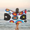 Target Archery Art Oversized Beach Towel, Quick Dry Microfiber for Swimming Camping Travel Cruise