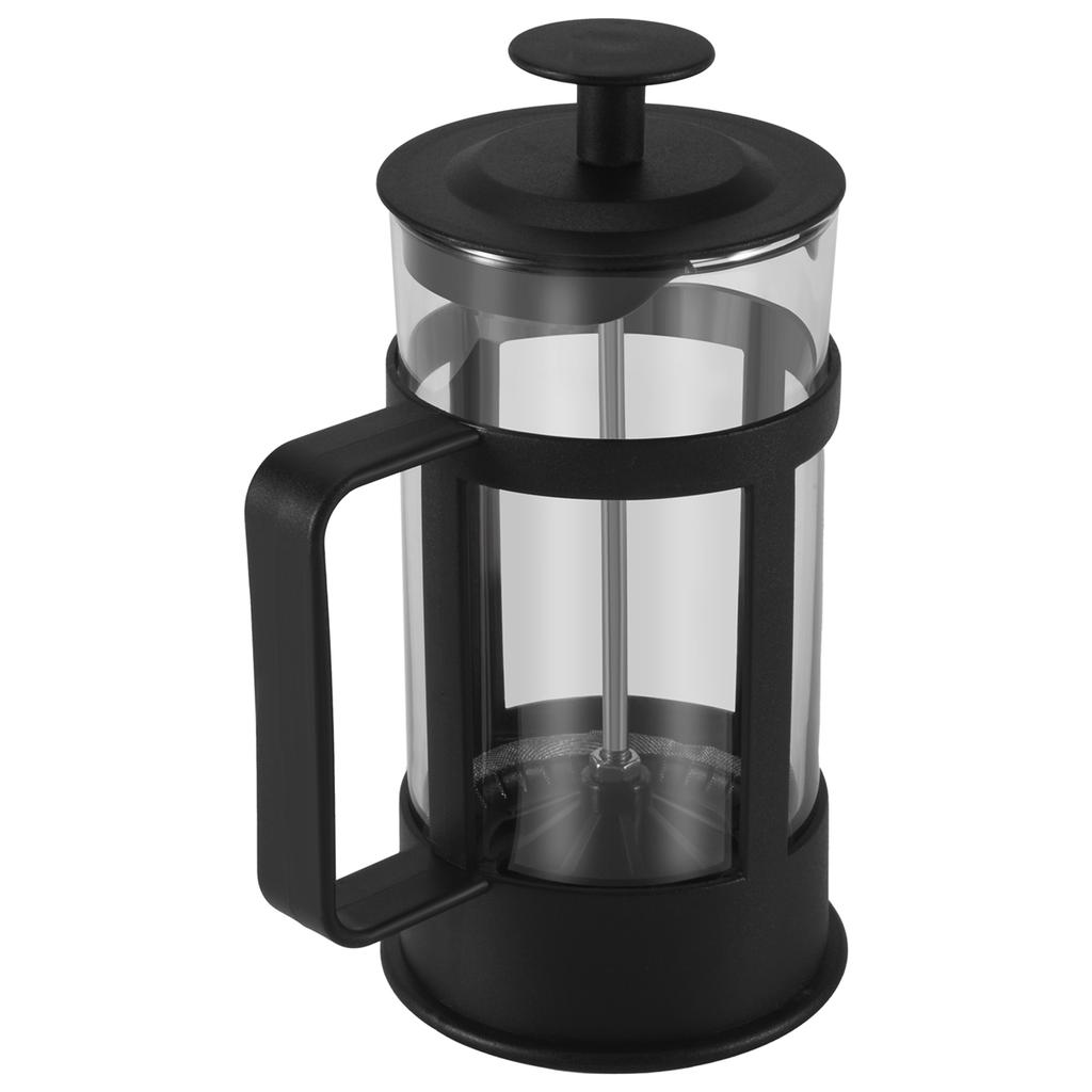 Heavy Duty French Press Coffee Maker 12Oz Heat-Resistant Glass Rustproof Filter Dishwasher Safe Tea Coffee Brewer with Handle