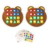 1 Set Geometry Shape Matching Game Toddlers Boys Girls Logic Focus Training Color Shape Learning Educational Toy