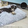1pc Extra Large Fleece Lined Dog Bed & Cat Mat - Thickened Comfortable Warm Polyester, Easy To Remove & Washable