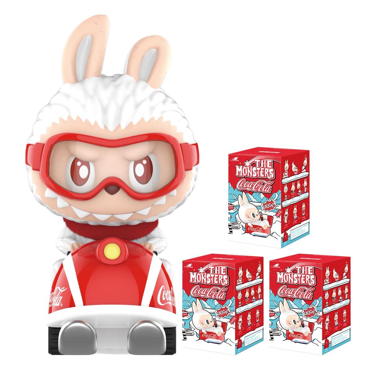 

POP MART Monsters Series Figures Anime Action Figures Collectible Art Toy Figure Gift 3 Pieces COCA-COLA