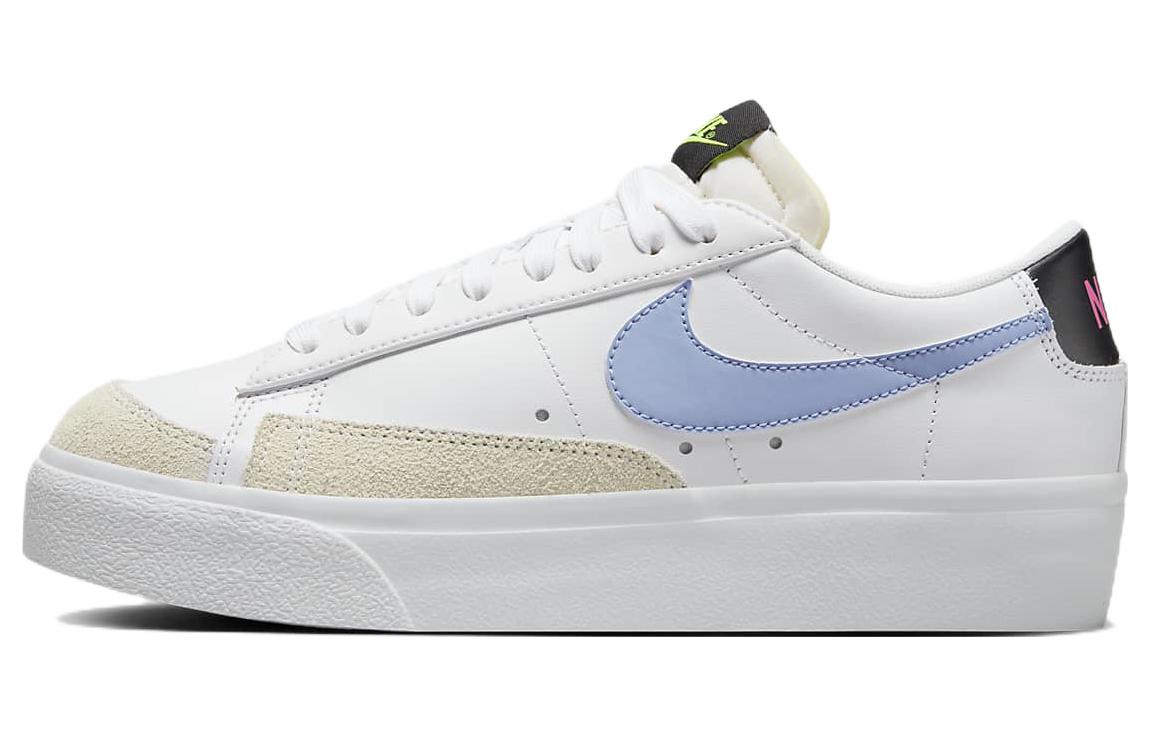 Nike Blazer Low Platform White Cobalt Bliss Women s FJ0738-100 38