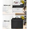 Oxfords Fabric Printer Dust Cover With Handle And Bottom Opening For Printer
