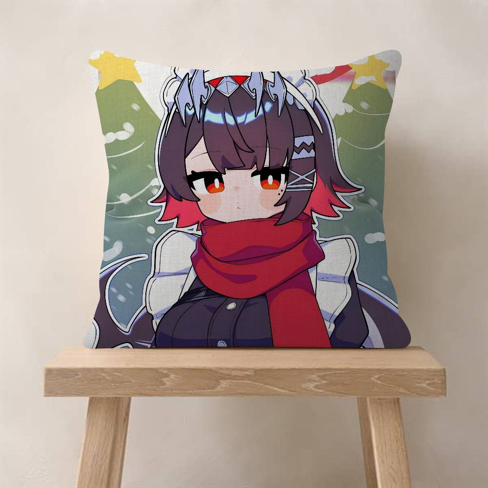 Game Cute Zenless Zone Zero Cushion Cover Decorative Pillow Sofa Home Decor Case Pillow Cases