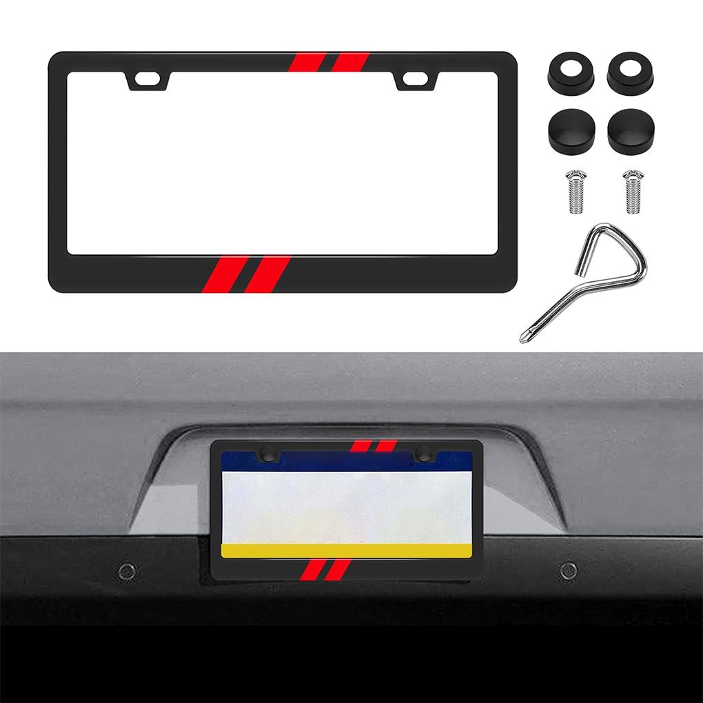 Matte License Plate Frame License Plate Frame For Car Tags Durable