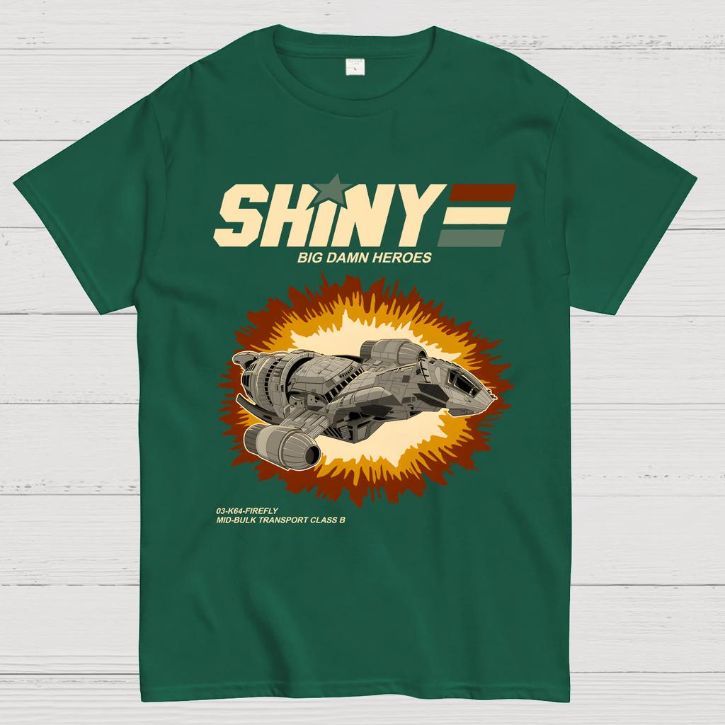 Shiny Heroes Cotton Summer Casual Cool Loose T-Shirt