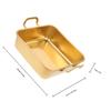 Stainless Steel Square Pan 20X20Cm Baking Tray For Cake Bread Mousse Tiramisu Non-Stick Rectangle Bakeware Kitchen Snack