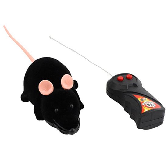 Pet Cats Kitten Funny Wireless Remote Control False Mouse Plush Doll Playing Toy
