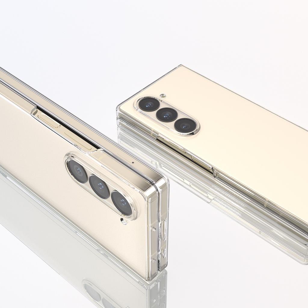 For Samsung Galaxy Z Fold6 / Z Fold 6 Slim Crystal Transparent Clear PC Hard Plastic Back Phone Case Cover