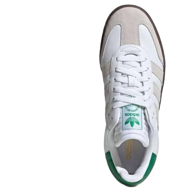 Adidas Originals Samba Xlg Fashion Comfortable Low-Top Sneakers Unisex Sneakers White Brown Green JR3326