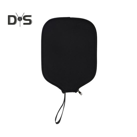 

Чехол для ракетки Pickleball, легкий чехол для ракетки Pickleball со шнурком, водонепроницаемый, устойчивый к царапинам, аксессуары для Pickleball чёрный