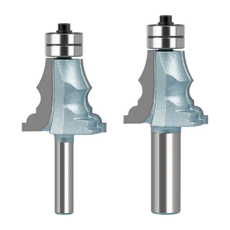 Frame Molding Router Bit Metal Door Bucket Line Knife Portable Handrail Knife Replacement for Woodwork Handrail Knife