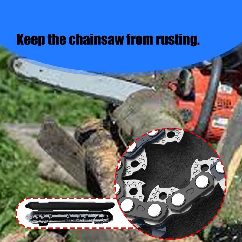 Portable Chainsaw Chain Carry Case Household Storage Tool Waterproof Chainsaw Chain Carrying Case Easy To Carry