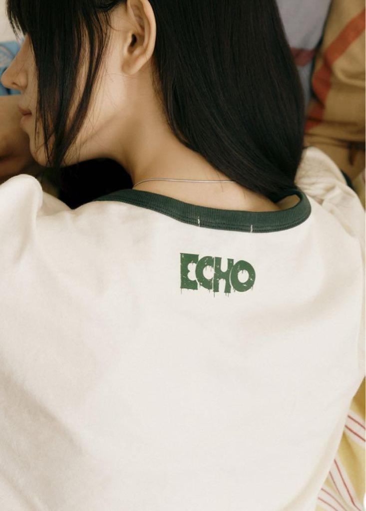 [USED] BTS JIN [Echo] S/S T-SHIRT L size official merchandise with trading card