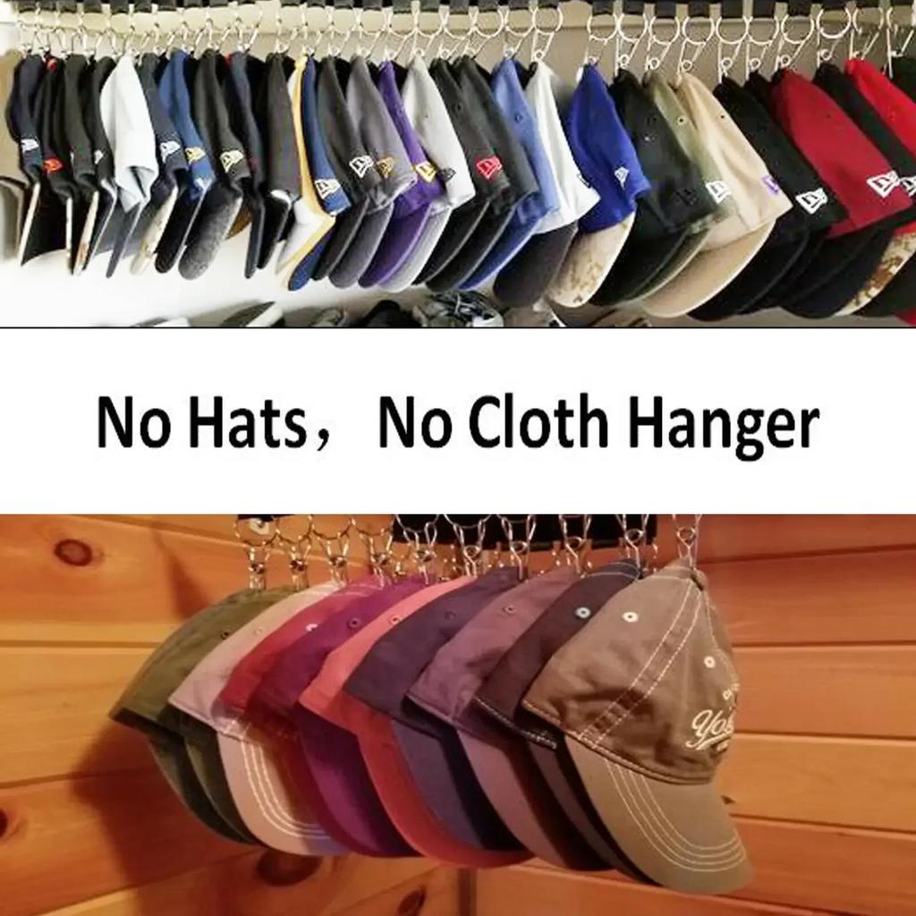 Hat Rack Caps Holder Caps Organizer Wardrobe Organizer Hat Hook Door Holder Storage Door Hanger by Pendants Closet Organizer