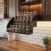 Anti Deformation Pull Down Spice Rack Retractable High Lift Pull Down Shelf  for Top Cabinet