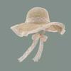 Women Sun Hat Wide Large Brim Beach Hats Summer Straw Hat Foldable Sun Hat Women'S Hat  Holiday Beach Uv Protection Cap