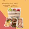 Xinyi 3-Compartment Biodegradable Corn Starch Takeaway Meal Boxes