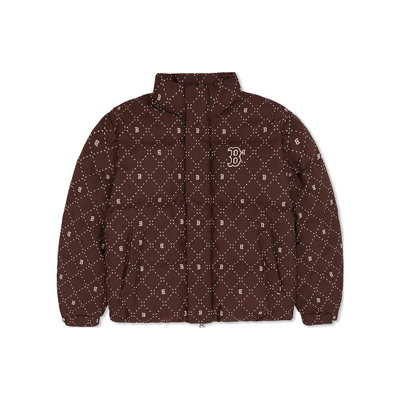 

New MLB Down Jackets Unisex Dark Brown 3ADJM0536-43BRD XS