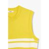 Studio Tomboy Stripe Knit Vest  9106152100ct 