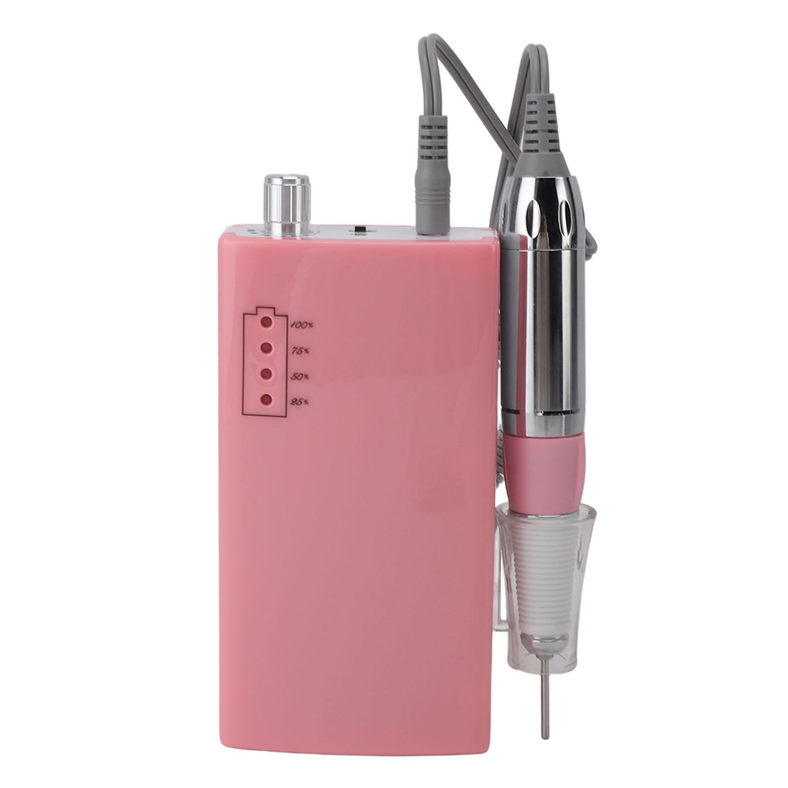 Электрическая дрель для ногтей 30000 об/мин. Высокоскоростная машинка для полировки — фото 4