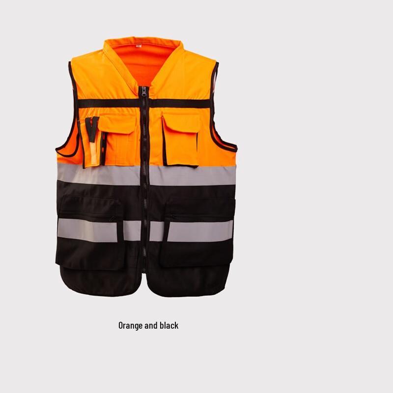 

High-Visibility Reflective Safety Vest One Size