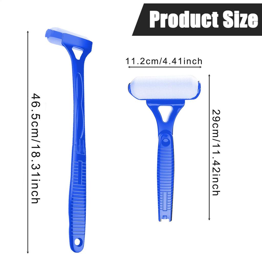 Cream Applicator For Back Body Lotion Applicator For Back Long Reach Folding Handle Roller Tool Spreader Brush For Bath Shower