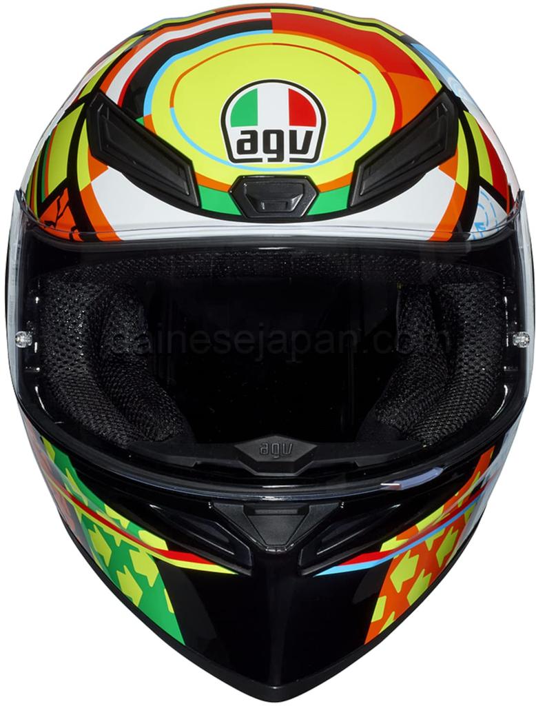 AGV K1 ELEMENTS Full Face Motorcycle XL Size Helmet, (61-62cm), 028190IY018-XL